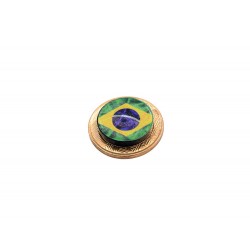 Cartela imã para quadro magnético - Brasil - 20x3 mm
